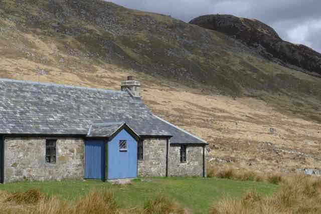 Ben Alder Cottage bothy